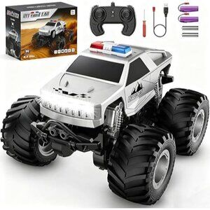 All Terrain Remote Control Truck, RC Cars 360 Degree Lights spins NEW Rechargble